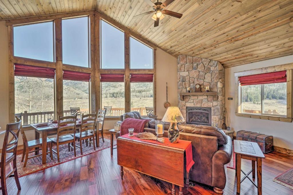 Cripple Creek Retreat with Incredible Mtn Views!